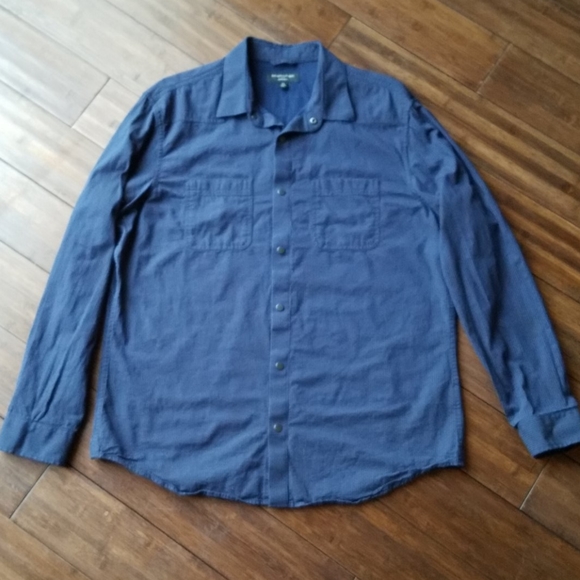 🎉HP🎉 Banana Republic Snap Button Down -XL - Picture 5 of 8